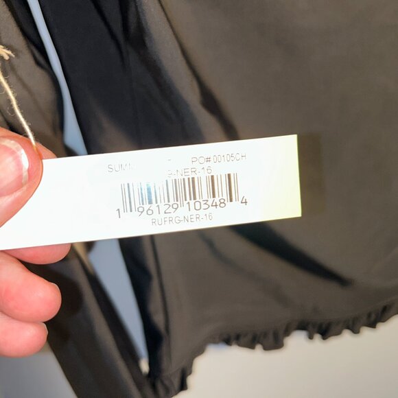 Summersalt Black Waterside Ruffle Rash Guard - Picture 5 of 6